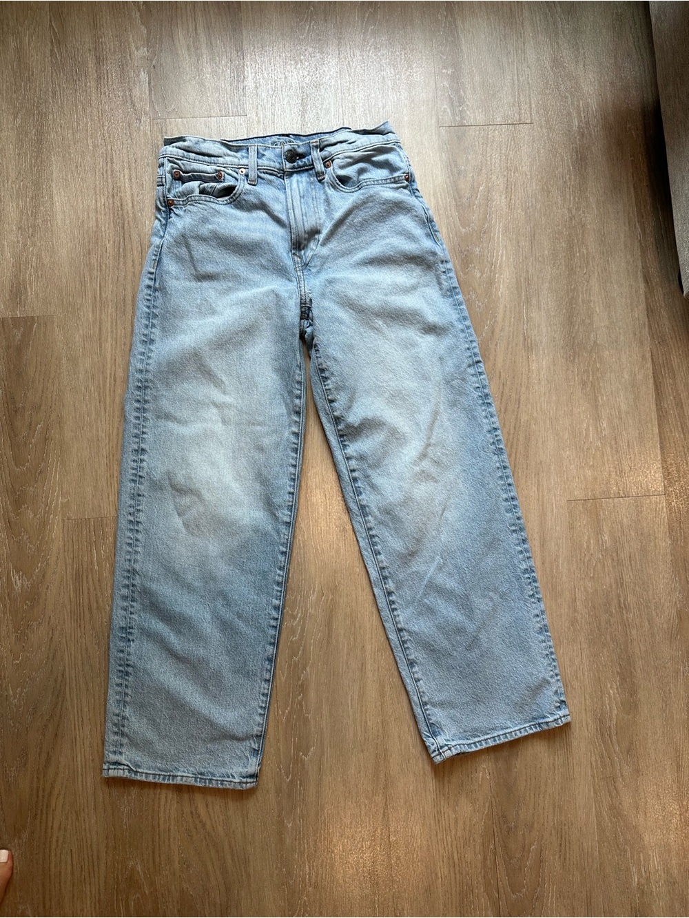 American Eagle EasyFlex Jeans 28x32 Hemmed to 27” Inseam